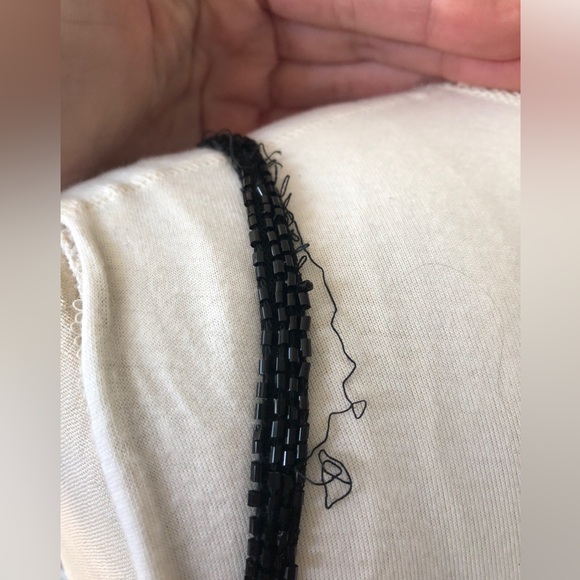 Mac Duggal Black Sequin V-Neck Floor Length Style number 5107 Size 8 - Picture 7 of 9